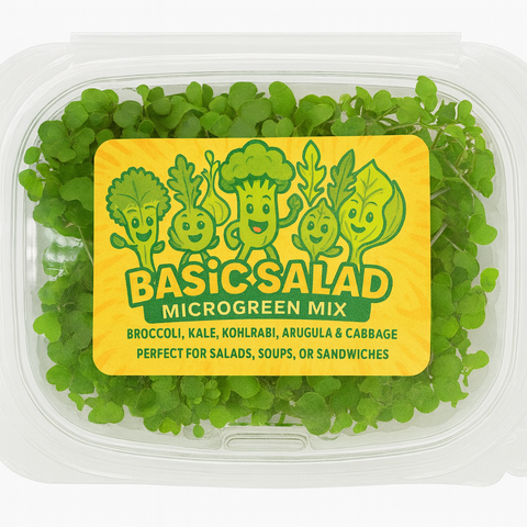 Basic Salad Microgreens