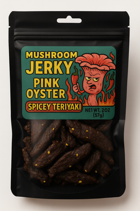 Spicey Teriyaki Mushroom Jerky