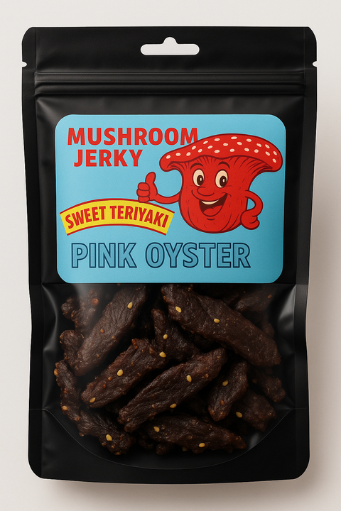 Sweet Teriyaki Mushroom Jerky