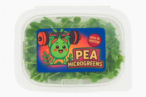 Pea Shoot Microgreens