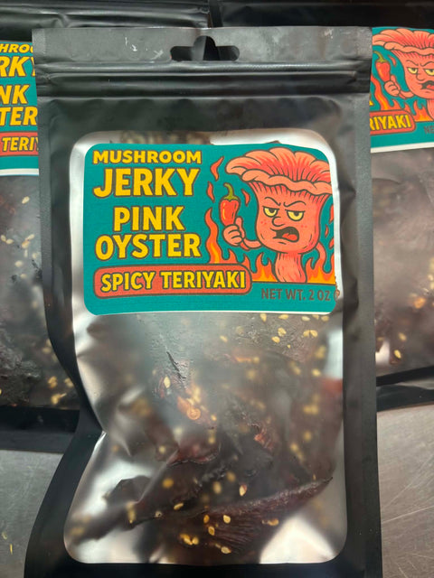 Spicey Teriyaki Mushroom Jerky